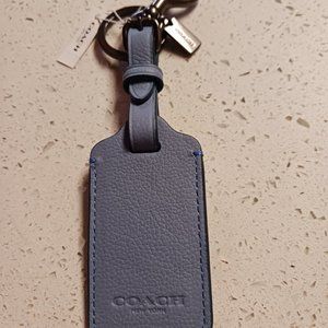 NWT COACH Keychain/Luggage Tag